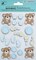 Little Birdie 3D Embellishment 21/Pkg-Little Hands Tiny Feet